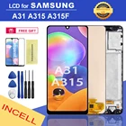 ЖК-дисплей INCELL 6,4 дюйма для Samsung Galaxy A31 A315 A315F, ЖК-экран с сенсорным дигитайзером в сборе для Galaxy A31 A315, дисплей