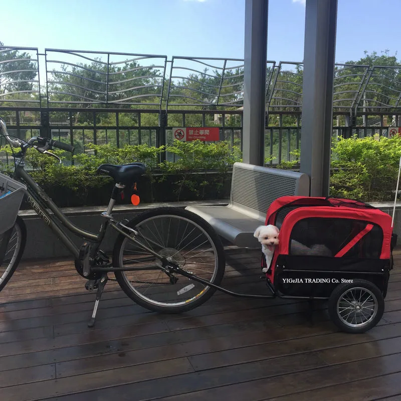 Велосипедная прогулочная коляска 2 в 1 максимальная нагрузка 30 кг 16 дюймов заднее