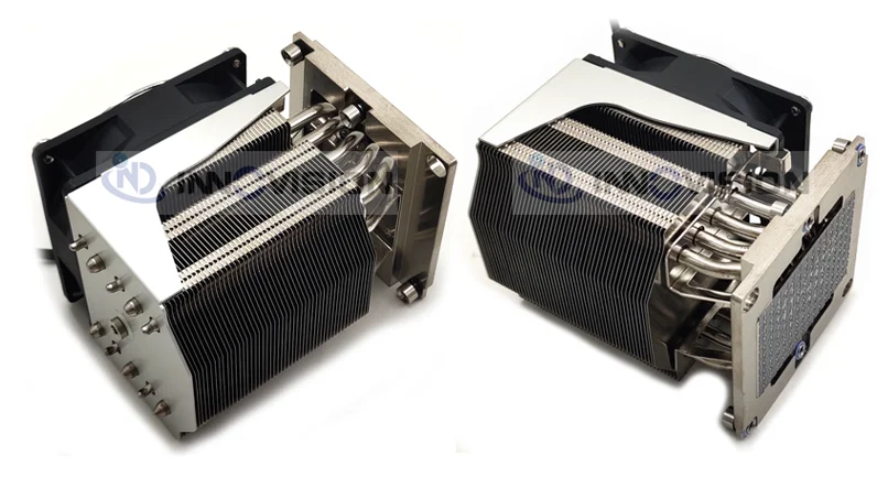 LGA3647 квадратный 3U 4U башня для промышленного компьютера, графическая рабочая станция сервер процессор радиатор кулер радиатор