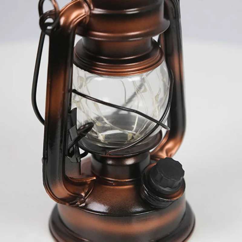

Holiday Lighting LED Night Light Retro Kerosene Vintage Lantern Battery Table Lamp Bedside Hanging Light For Home Bedroom Decor