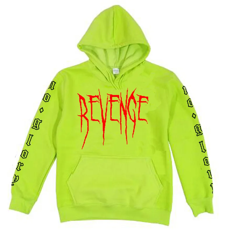 Pkorli Revenge No Glory Толстовка Womene Black Tumblr Вдохновленный эстетической анти социальных бледно пастельные гранж эстетические толстовки - Цвет: Зеленый