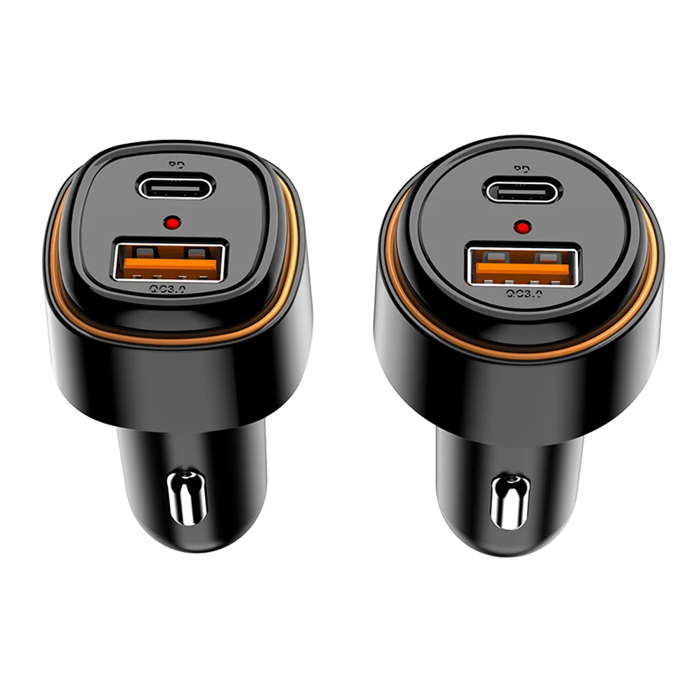 

VODOOL 2 порта PD QC3.0 USB Автомобильное зарядное устройство адаптер для быстрой зарядки прикуриватель для Samsung Apple Huawei