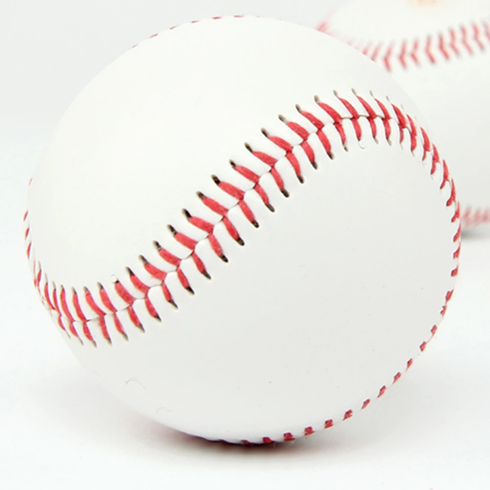 2 75 &quotбелый базовый мяч бейсбол для тренировок Софтбол Спортивная команда № 9