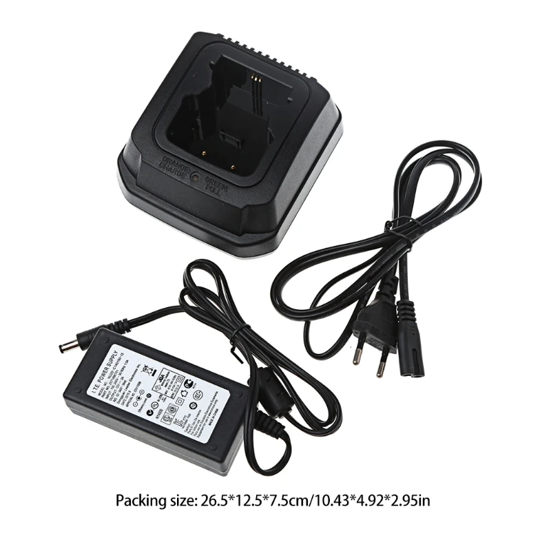

US/EU Plug Battery Charger Fast Charging Base Portable Battery Charger for Sepura Series Walkie Talkie STP8000 STP9000