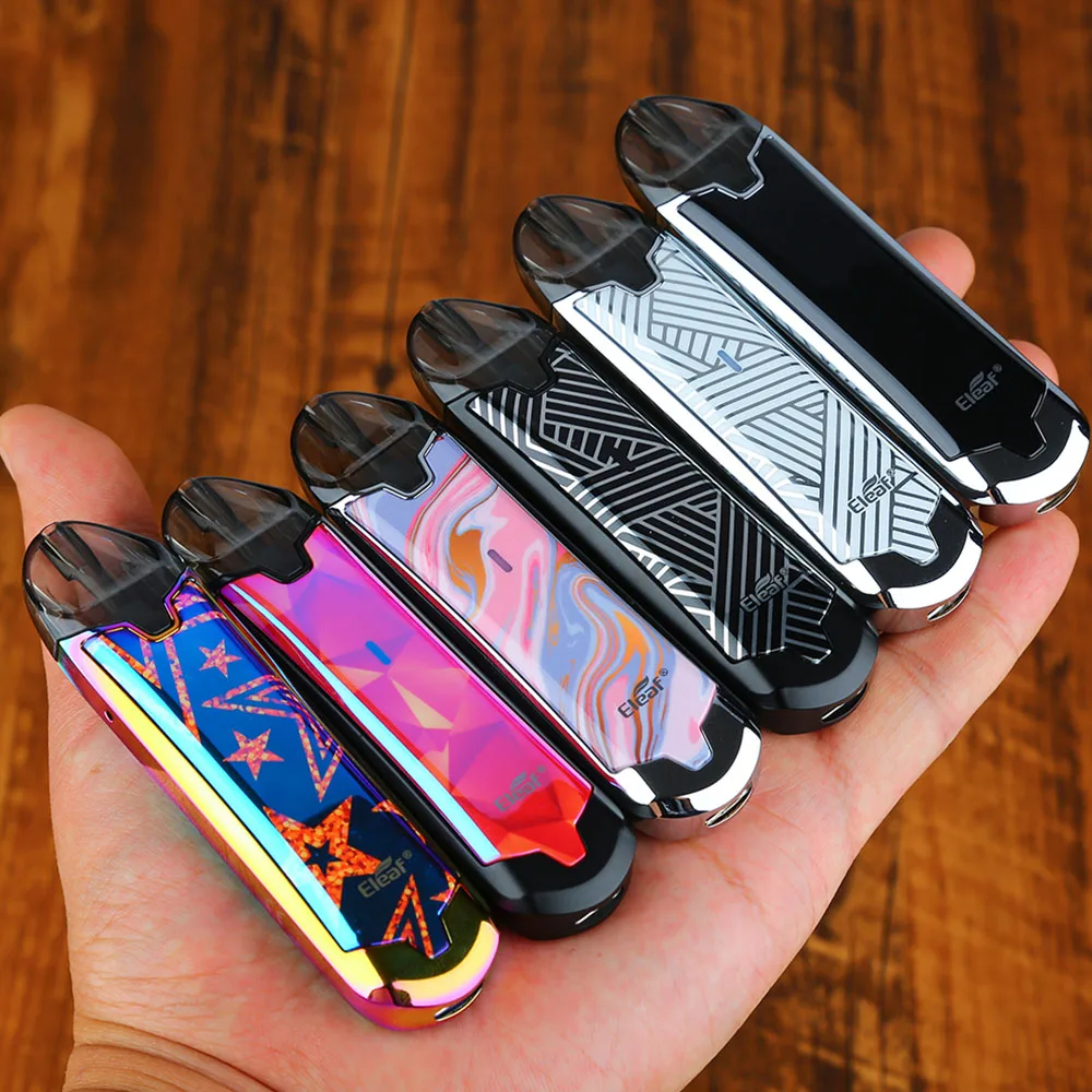 100% оригинал Eleaf Tance Pod Kit 580 мАч встроенный аккумулятор с заправкой и технологией IML