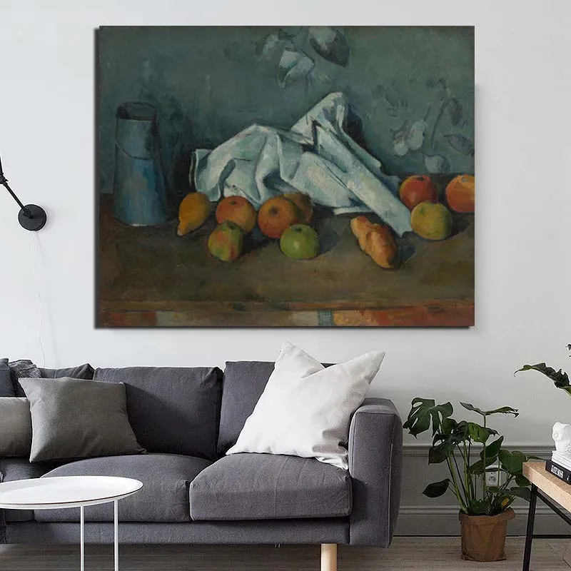 

Paul Cezanne Poster Vintage Fruit Canvas Painting Posters Prints Marble Wall Art Painting Decorative Picture Modern Home Decor