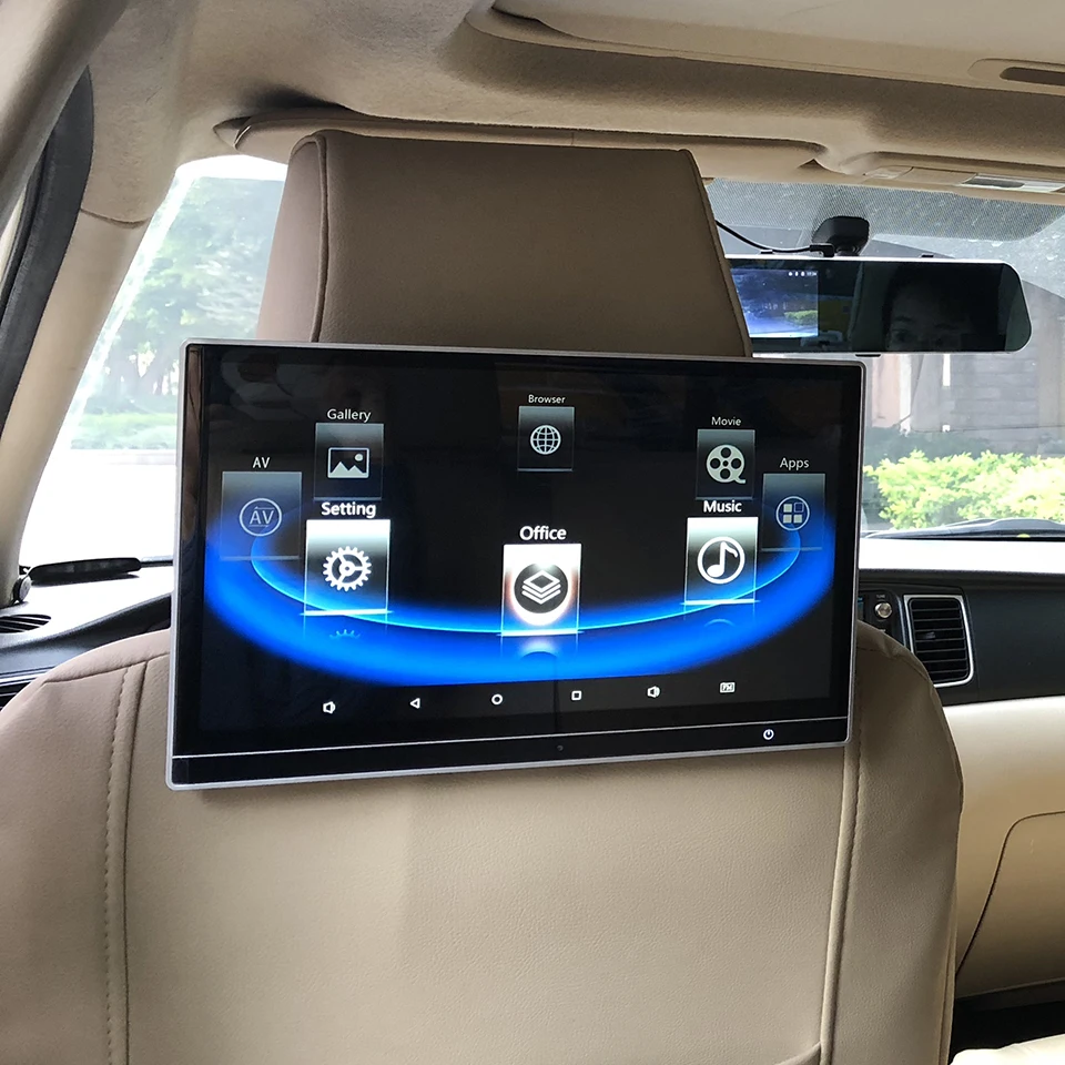 

Новинка 2021, система Android 12,5 для Hyundai SantaFe, дюйма, процессор, 8 ядер, 2 + 16 ГБ, монитор на подголовник автомобильного телевизора, развлечение на за...