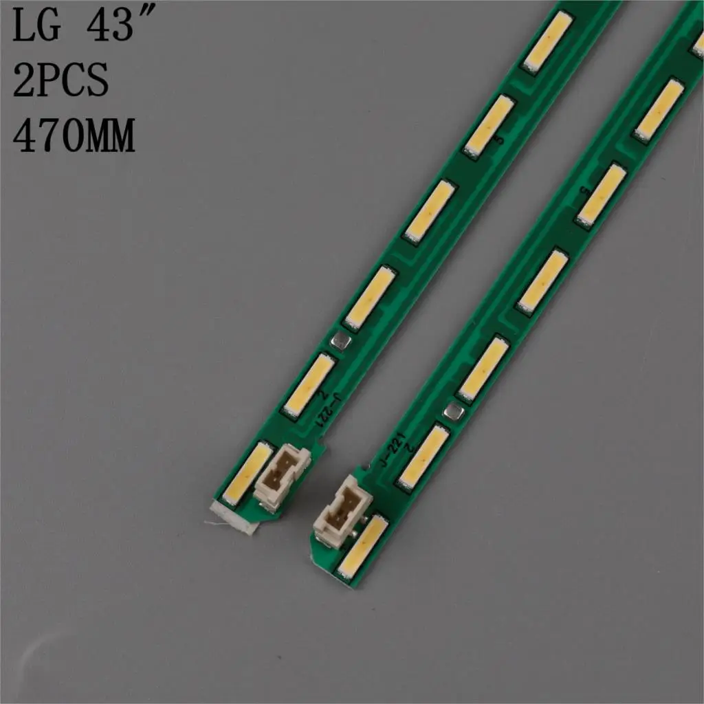 43lf5400 43lf5900 LED strip for LIG 43LF5400 43LF5900 MAK632C7801 G1GAN01-0794A G1GAN01-0793A 43inch FHD RL Type 36LED 470mm new