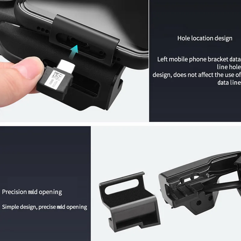 for DJI Mavic Mini 2 Pro Zoom Spark Air Platinum Controller Drone Accessory Easy Mount Clip Clamp Phone Holder Connector | Электроника