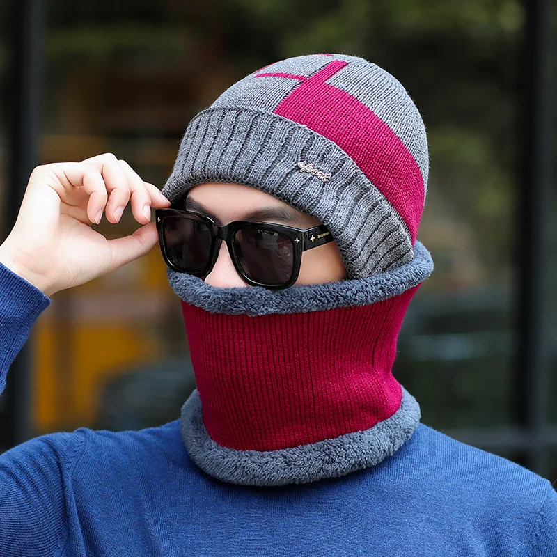 

Head cap winter woolen capwarm knit cap with wool knit hat winter hat hats beanies cap