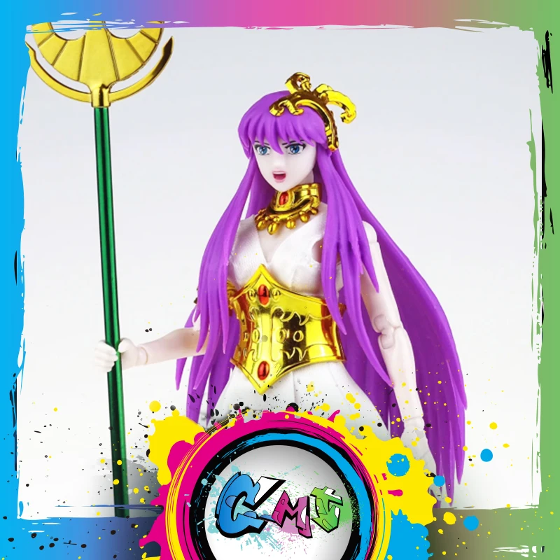 CMT в наличии отличные игрушки GT Saint Seiya Athena простая ткань фигурка аниме