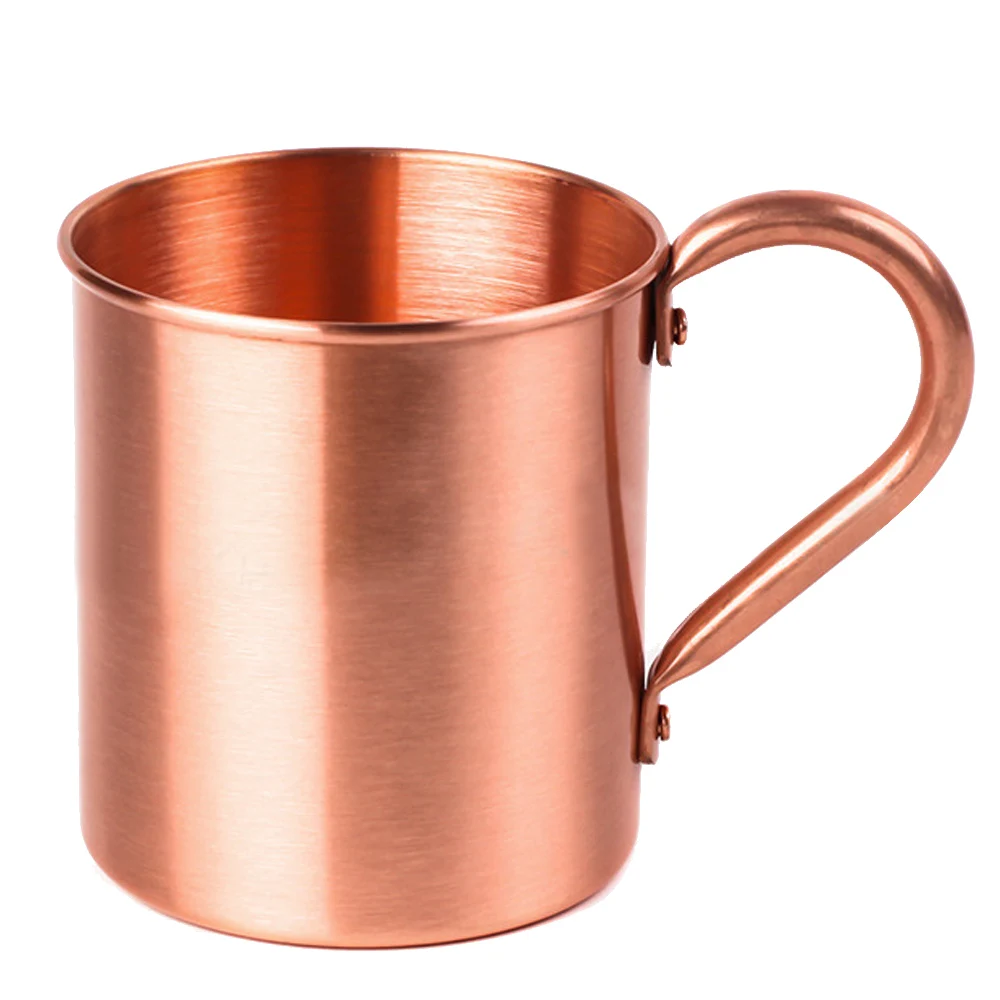 Behogar чистый Медь 415 мл кружка для охлажденное пиво Кофе Чай водки Джина Ром Текила