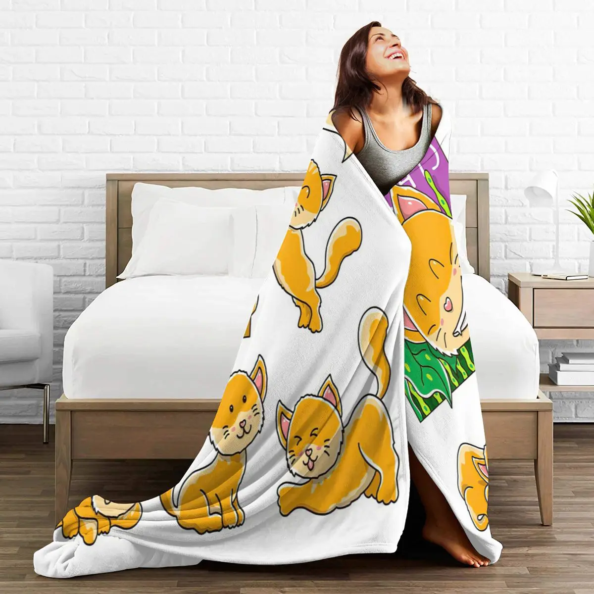 

Super Soft Sofa Blanket Sublimation Cartoon Cartoon Bedding Flannel Played Blanket Bedroom Decor for Children and Adults 22