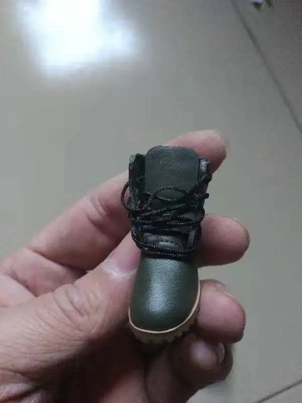 

SUPERMCTOYS 1/6 Army Green Hollow Pilot Snow Boots Model For 12" Female PH Body