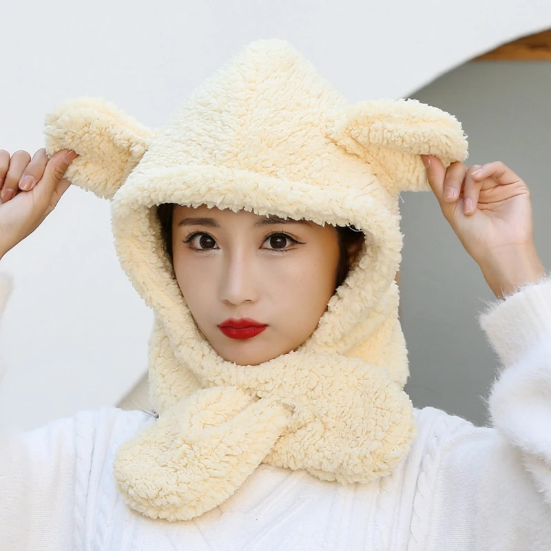 Новинка 2020 модные однотонные облегающие шапки женская зимняя теплая шапка с