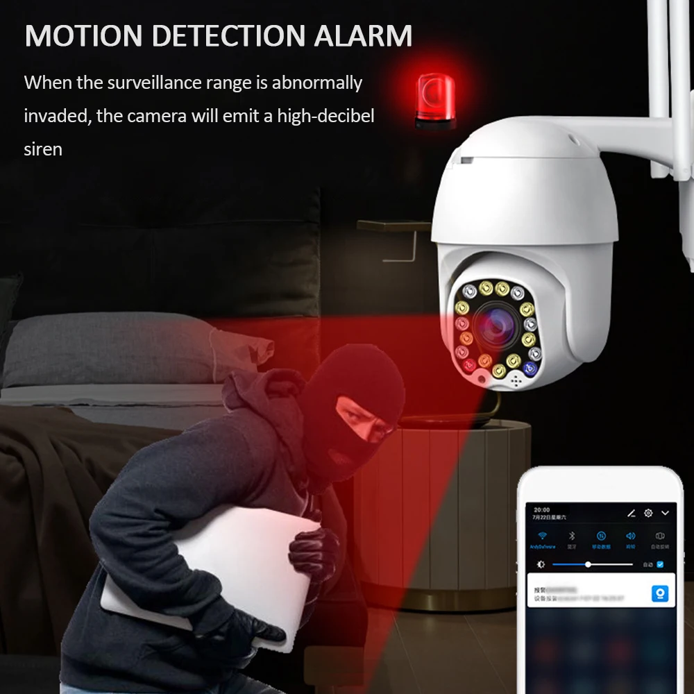 1080P PTZ IP камера Wifi наружная скорость купольная беспроводная видеокамера с Wi Fi
