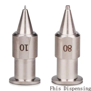 Tapered Dispensing Tip Musashi Integrally Style Precision Dispensing Needles Stainless Steel Nozzle