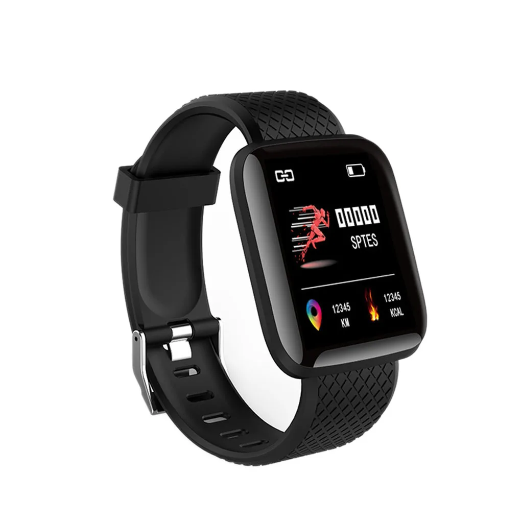Смарт часы D13 с Bluetooth пульсометром и тонометром IP67 экран 1 3 дюйма