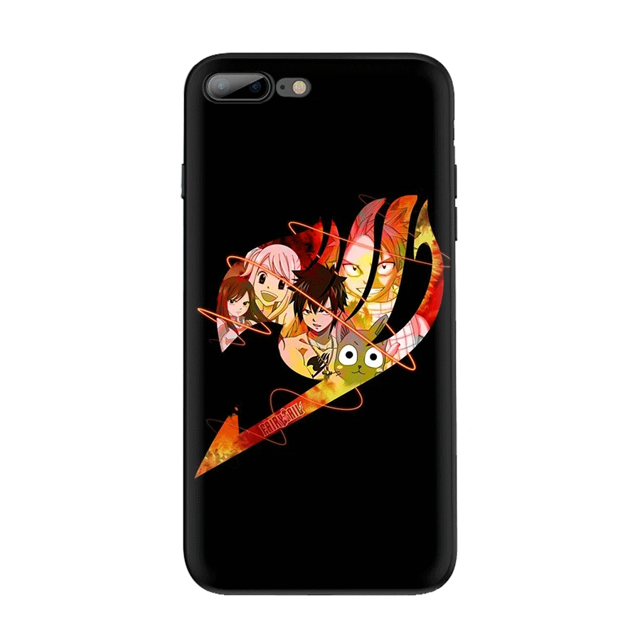Fairy Tail Mobile Phone Case TPU Cover for iPhone 11 Pro XR X XS Max 7 8 6 6S Plus 5S SE 5 silicone Shell | Мобильные телефоны и