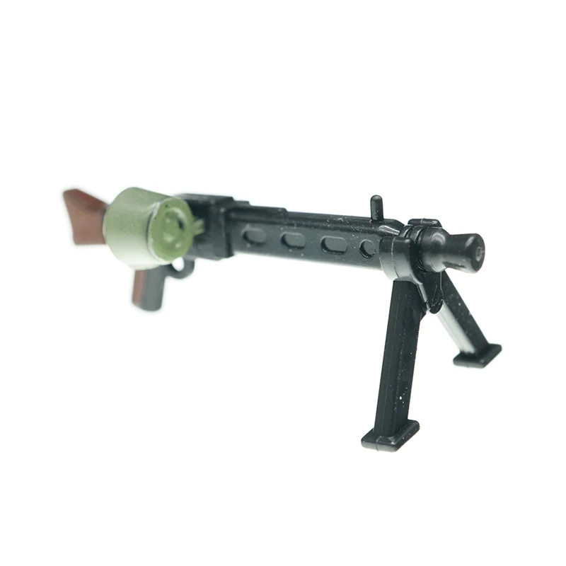 5 шт./лот пистолеты военные MG42 оружие, винтовка, пулемет, пистолет-пулемет, МОК конструкторские блоки, кирпичи, игрушки для детей B123 on.