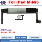 Материнская плата для iPad mini 5, разблокированная без iCloud, Логическая плата для версии A2133 Wi-Fi с полными системами с полными чипами