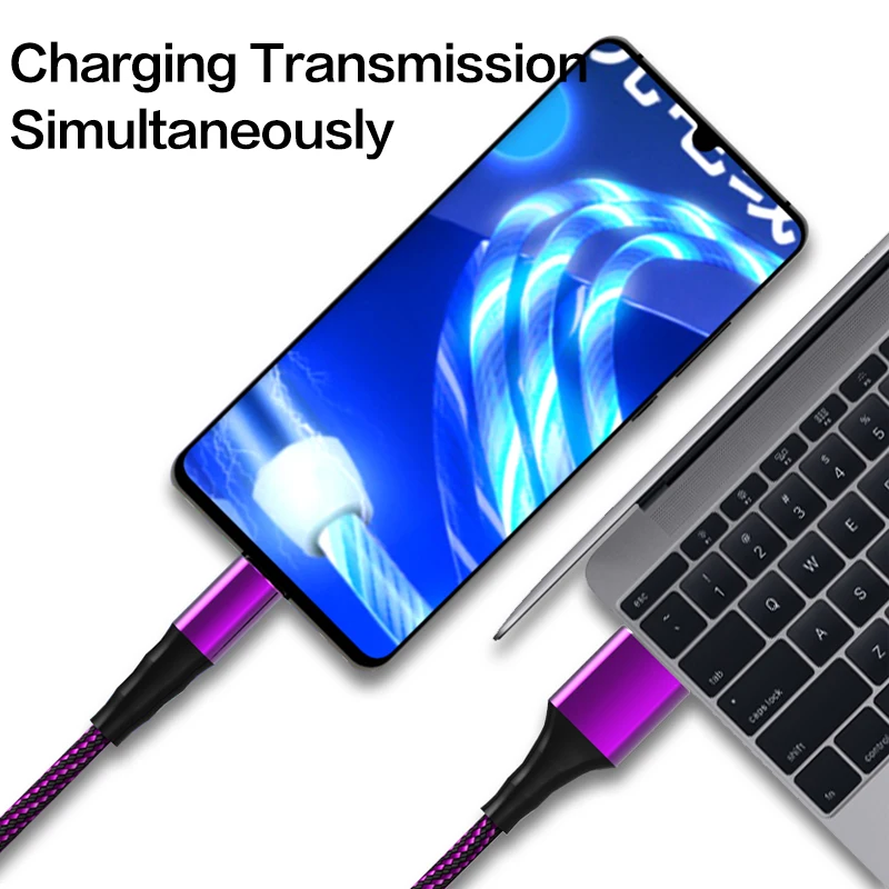Микро USB кабель 5А нейлон Быстрая зарядка тип-c USB кабель для передачи данных для samsung HUAWEI LG планшет Android мобильный телефон зарядный шнур