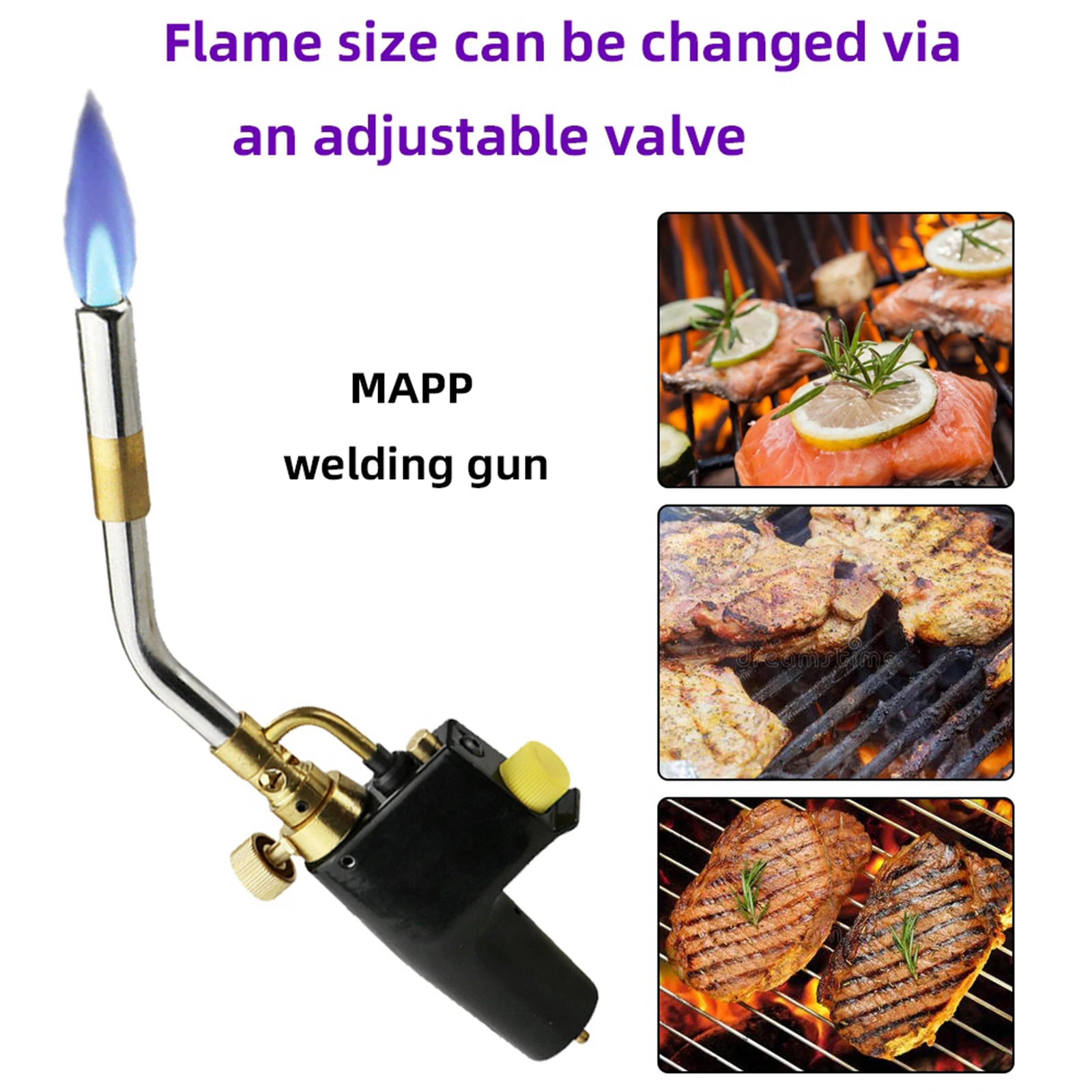 Газовая Сварочная горелка MAPP Сантехнический выдувной факел инструменты быстрая