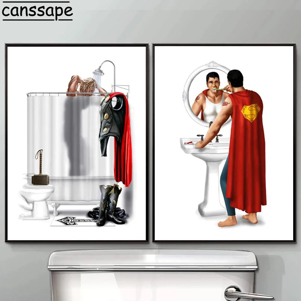 Настенная Картина на холсте с изображением героев американского фильма | Дом и