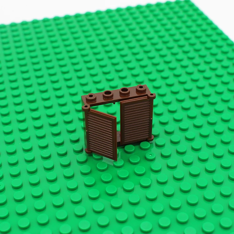 picture show 30pcs Кубики Moc Ландшафтная архитектура двери и окна DIY Интеллектуальный блок совместим со сборками частиц my city window - Цвет: picture show 30pcs