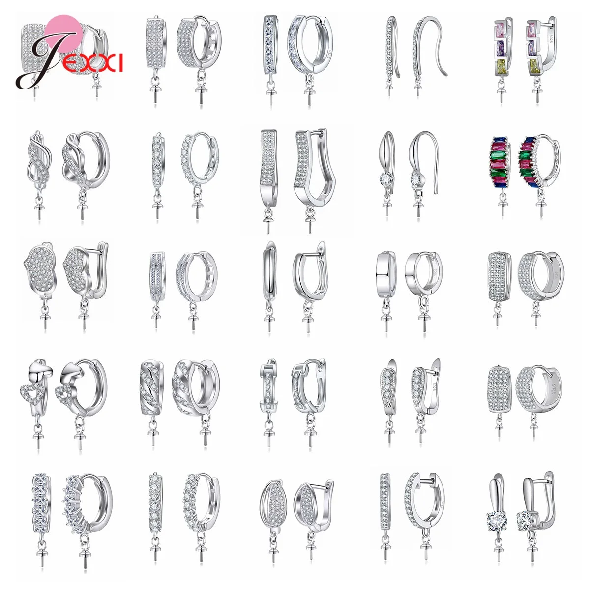 

Various Models Option For Choice 925 Silver Newest Fashion Women Earrings Findings Hand Making DIY Jewelry Findings
