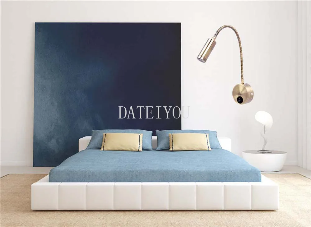 Спальня прикроватные лампы отель стены Общежитии Маленький ночной Светильник