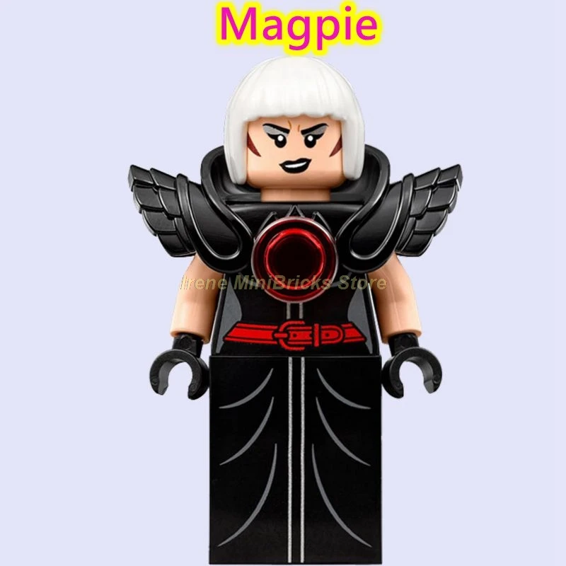Magpie Gotham Gordon Брюс Уэйн Бэтмен Marvel фильм железные человеческие Мстители эндгейм Acrion фигурки в Конструкторы Игрушки для детей DC - Цвет: Magpie