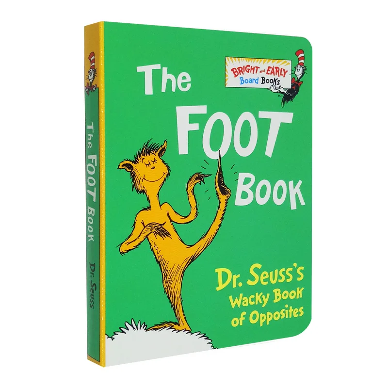 Картонная книга Dr Seuss The Nose на английском языке с изображением героев