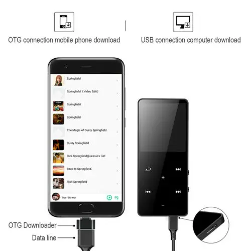MP4 плеер с Bluetooth 4 ГБ 8 16 музыкальный сенсорным ключом Fm радио Видео