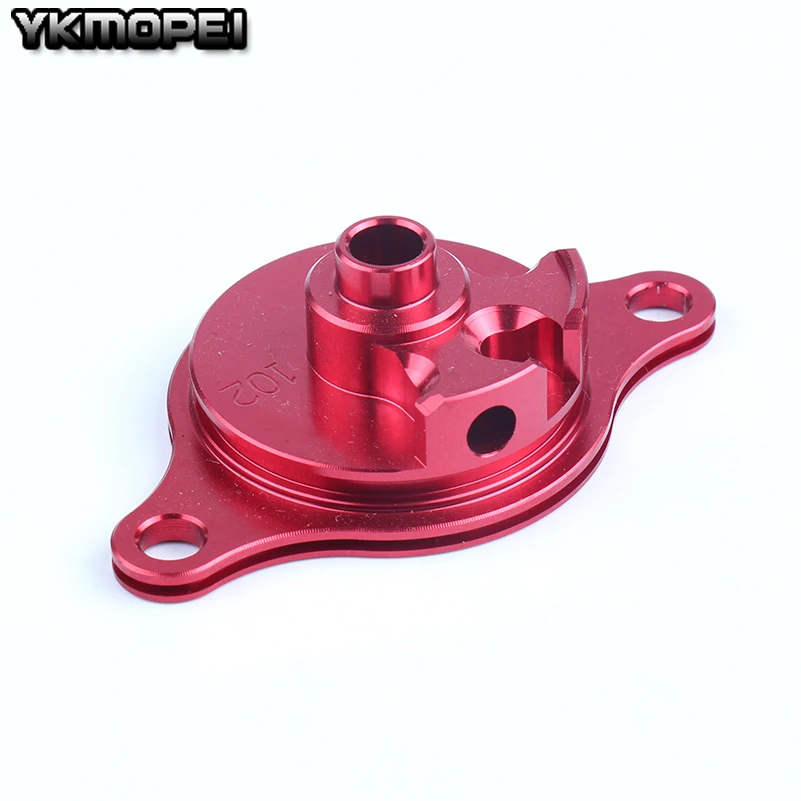 CNC масляный фильтр очиститель Крышка ДЛЯ CRF 450R CRF450R 09-16 внедорожный мотоцикл