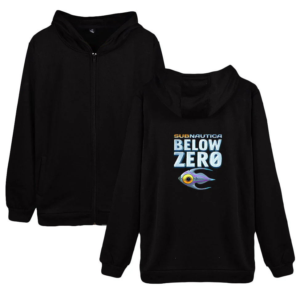 

Subnautica Below Zero Fashion Prints Zipper Hoodies Women/Men Long Sleeve Hooded Sweatshirt Hot Sale Casual Streetwear Clothes
