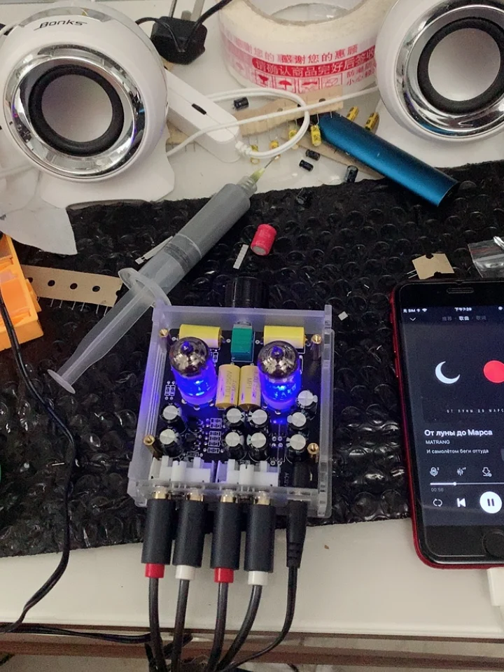 6J1 Tube amplifier hifi class A power Electronic DIY kit | Игрушки и хобби