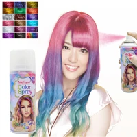 18 colors hair dye spray home hair color dyeing hair self use modeling easy to wash beauty makeup temporary modeling color spray