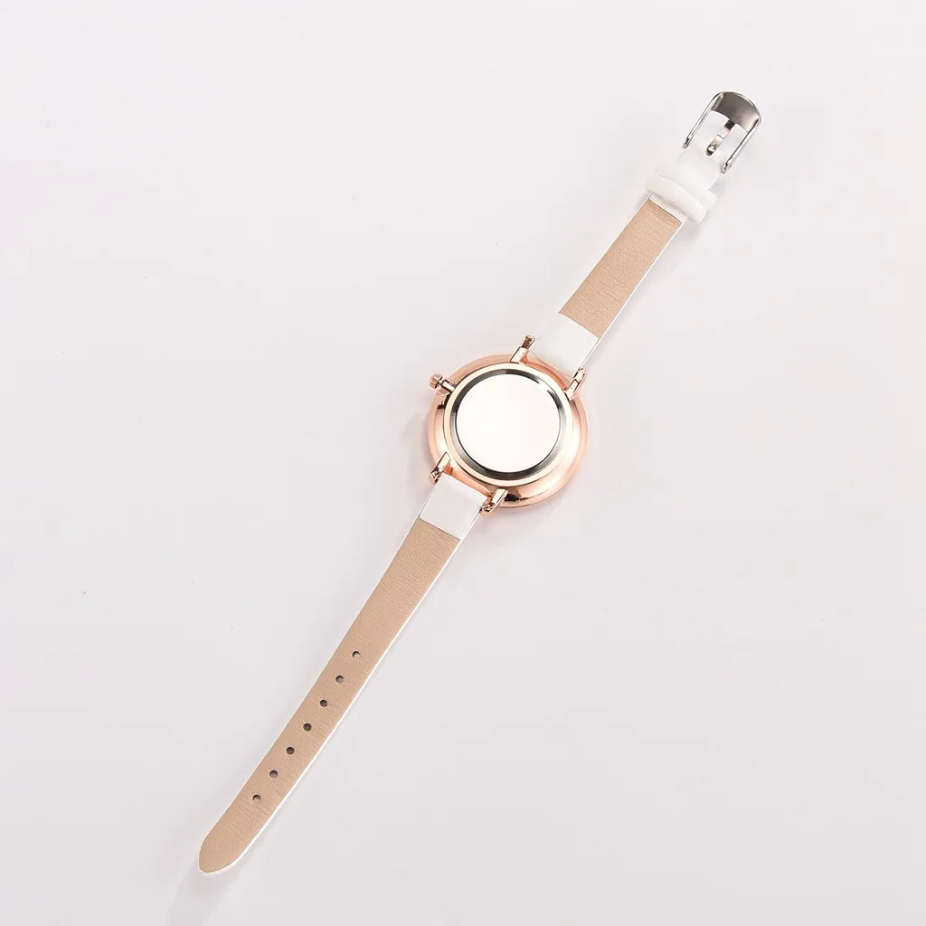 

Exquisite Scale Quartz Watch Women's Gradient Color Mirror Fashion Watch