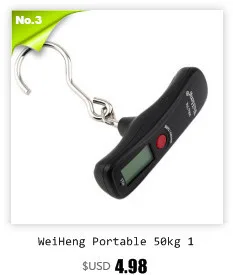 OUTAD 50 кг/10 г lcd Цифровые рыболовные Висячие Электронные весы Карманный крючок мини ручной Вес походные весы
