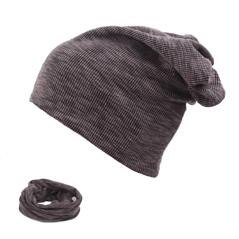 Брендовая однотонная осенне-зимняя шапка для мужчин и женщин Skullies Beanies, модные теплые шапки унисекс, эластичные вязаные шапочки для женщин