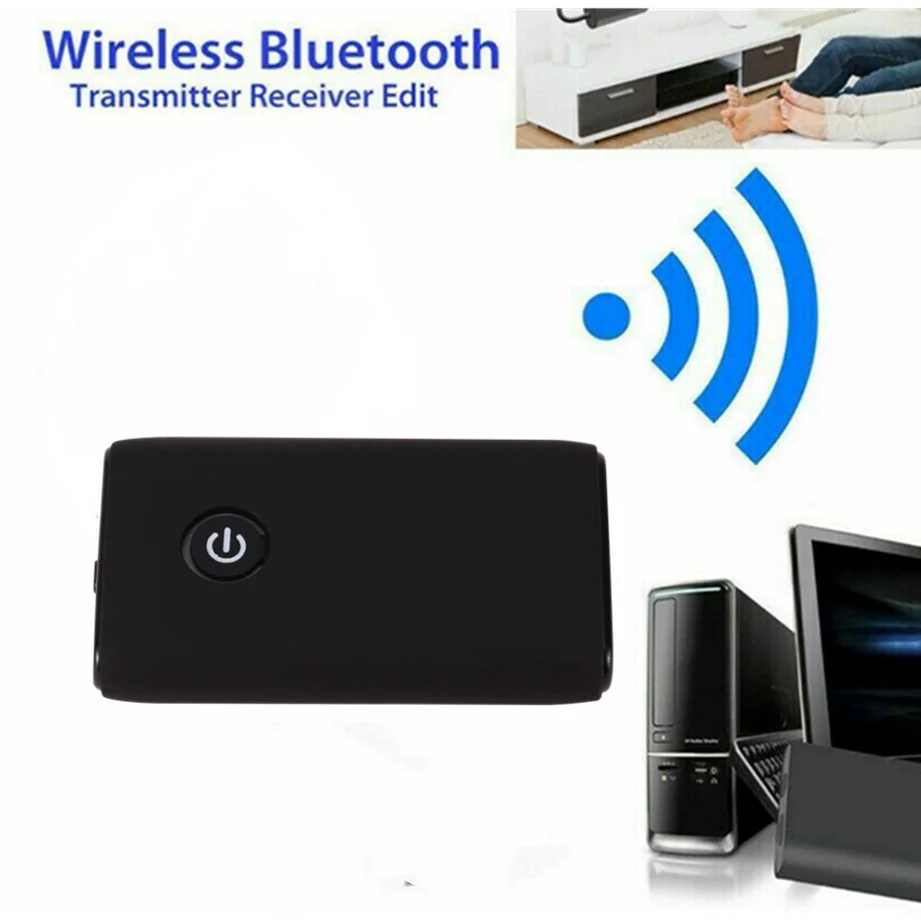 GRWIBEOU 2 в 1 беспроводной Bluetooth 5 0 передатчик приемник для ПК ТВ автомобильный