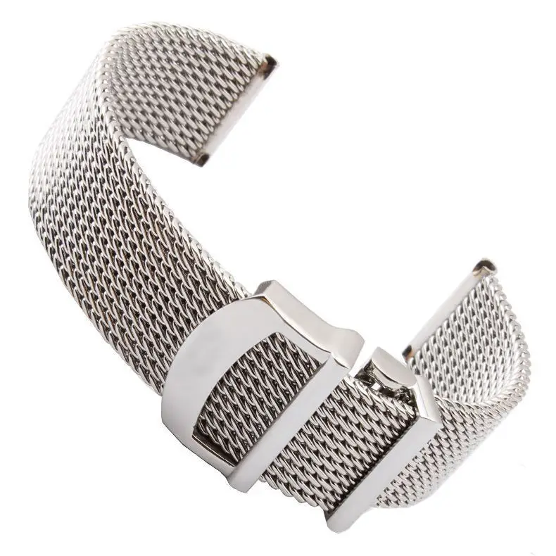 

Watch Bracelet for IWC Portofino Watch Accessories Band Watch Band 20 22mm Solid Stainless Mesh Watch Strap Milanese Weave