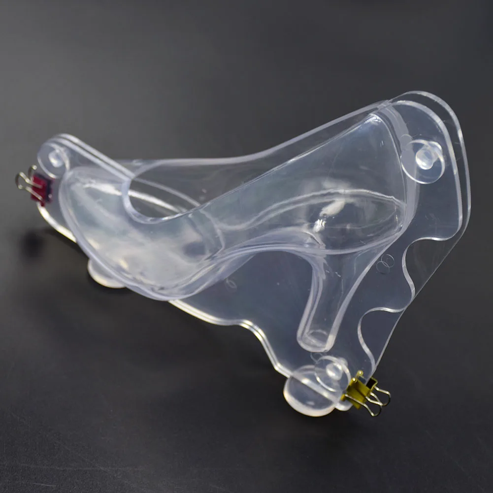 3D Пластик обувь на высоком каблуке Форма для шоколада Сделай Сам ручной работы