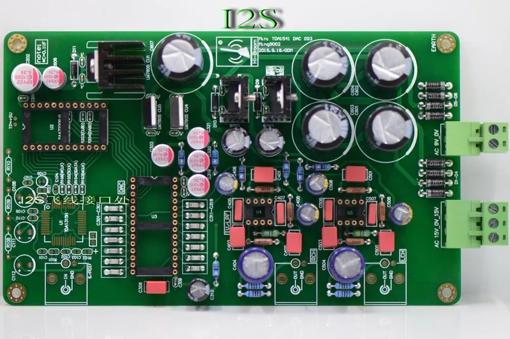 Декодер ZEROZONE DAC SAA7220P/B + Печатная плата TDA1541 | Электроника