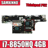 akemy for lenovo thinkpad p52 laptop motherboard cpu i7 8850hq gpu 4gb tested 100 working fru 01yu211 01yu216 01yu212 01yu221