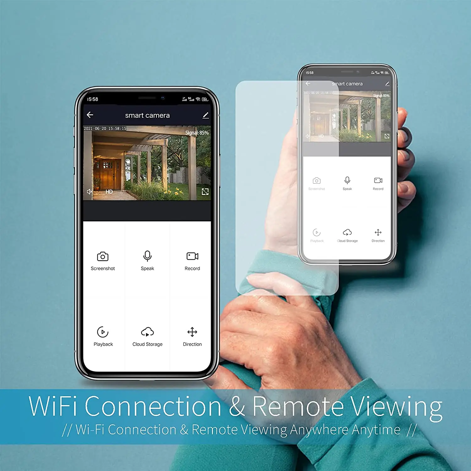 E27 Wireless IP Camera PTZ Smart Surveillance Automatic Tracking Home Mini Baby Monitor Security CCTV | Безопасность и защита
