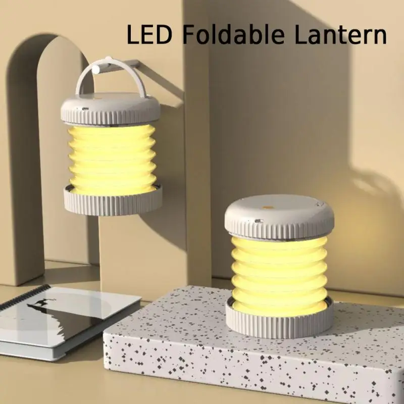 

Светодиодный складной фонарь, аккумулятор USB, ночник, лампа для чтения для спальни, уличное освещение для кемпинга, подарки