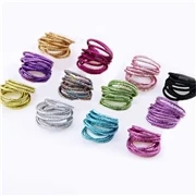 

10Pcs Hair Accessories For Girl Scrunchie Elastic Hairband Headwear Rubber Holder Hair Rings Colorfull Ponytail Holder Tie Ring