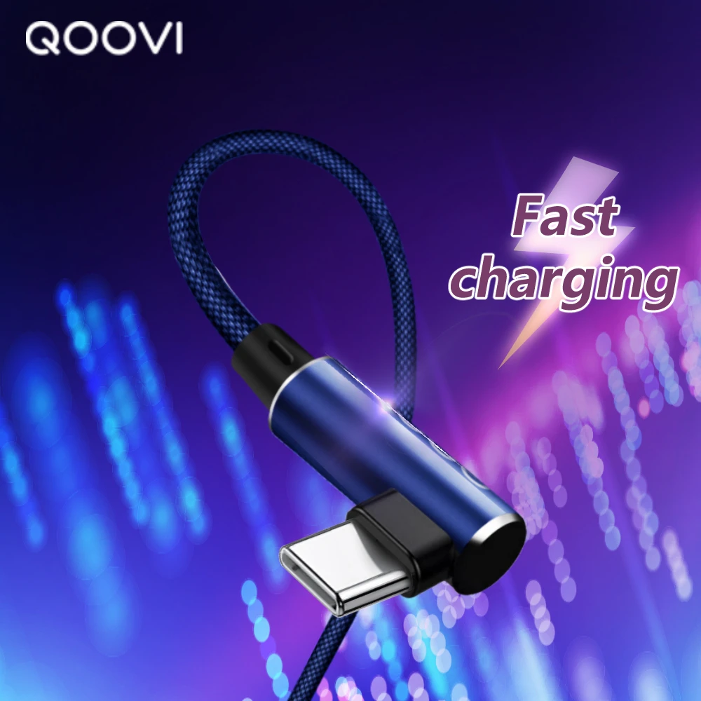 Кабель USB Type C короткий 90 градусов 2 4 А 30 см|Кабели для мобильных телефонов| |